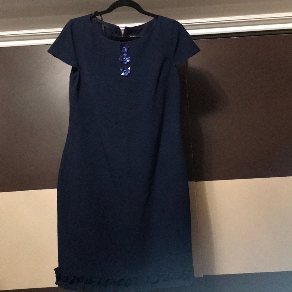Dark blue dress